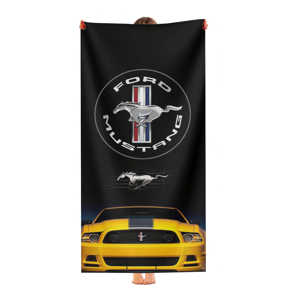 Ford Mustang 2 Ultra-Soft Luxury Bathroom Towels