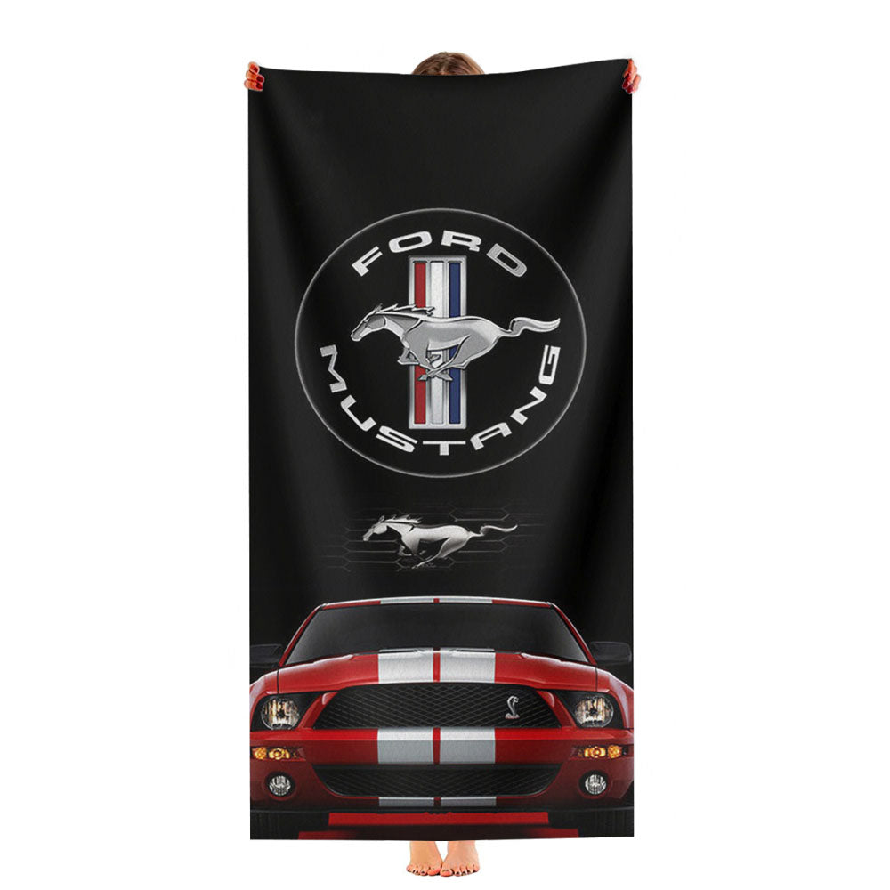 Ford Mustang 3 Ultra-Soft Luxury Bathroom Towels