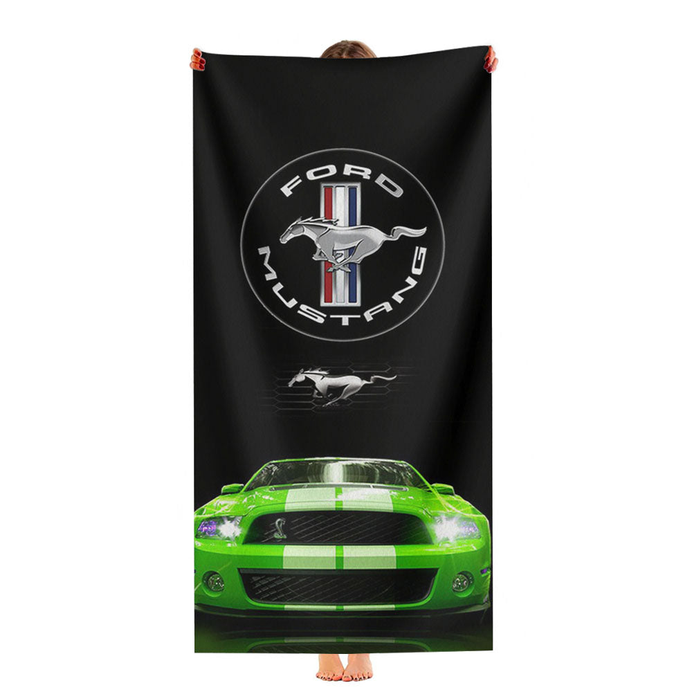 Ford Mustang 4 Ultra-Soft Luxury Bathroom Towels