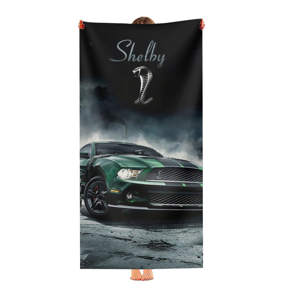 Ford Mustang Shelby Cobra Ultra-Soft Luxury Bathroom Towels