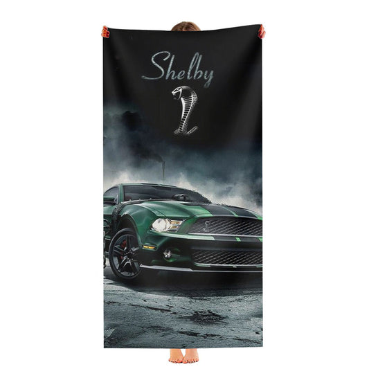 Ford Mustang Shelby Cobra Ultra-Soft Luxury Bathroom Towels