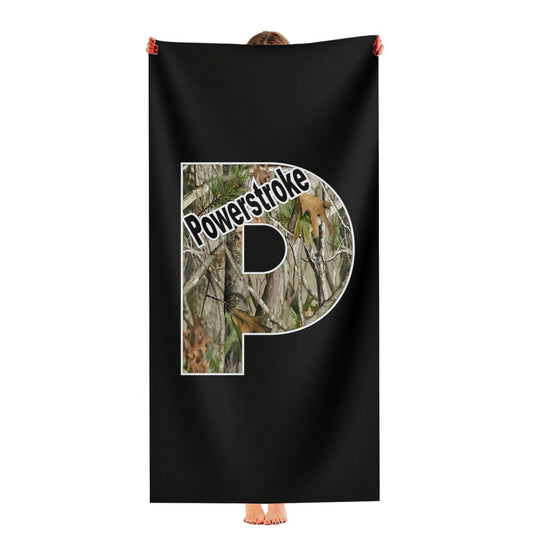 Ford Powerstroke Browning Ultra-Soft Luxury Bathroom Towels