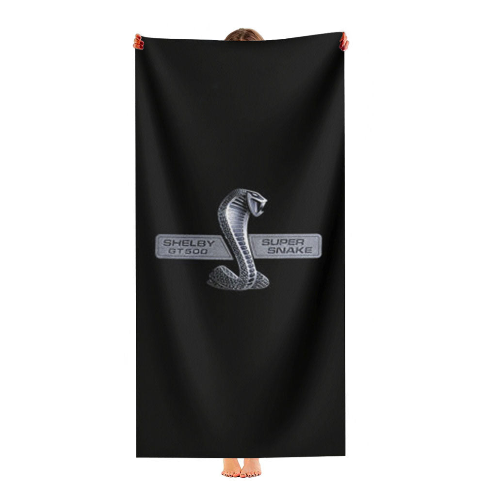 Ford Shelby Logo Emblem Ultra-Soft Luxury Bathroom Towels