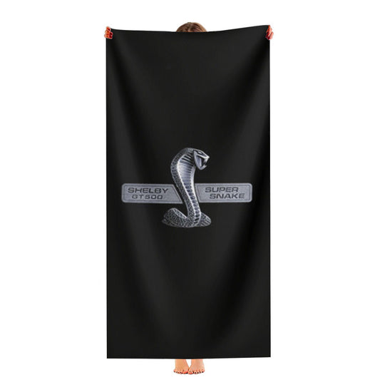 Ford Shelby Logo Emblem Ultra-Soft Luxury Bathroom Towels