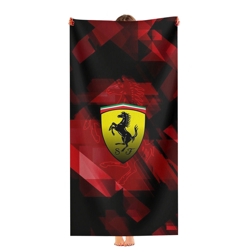 Formula 1 Ferrari Ultra-Soft Luxury Bathroom Towels