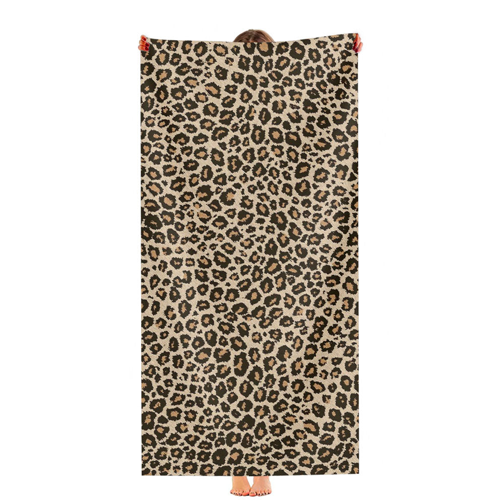 Full Of Pattern Cheetah Ultra-Soft Luxury Bathroom Towels