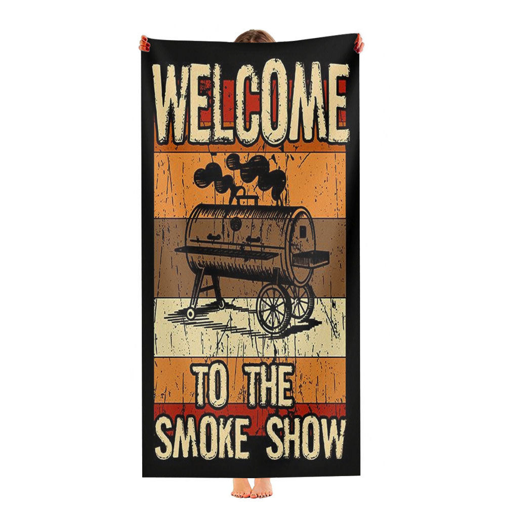 Funny Bbq Ultra-Soft Luxury Bathroom Towels