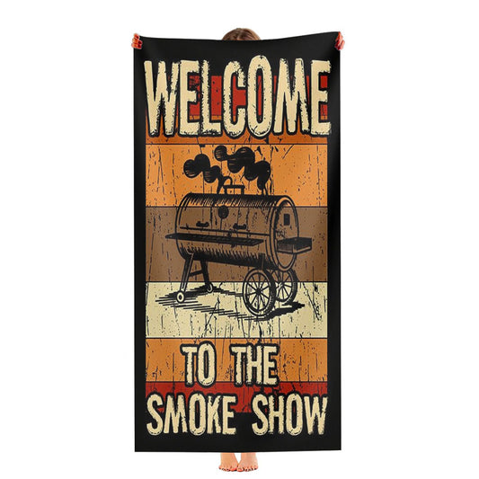 Funny Bbq Ultra-Soft Luxury Bathroom Towels