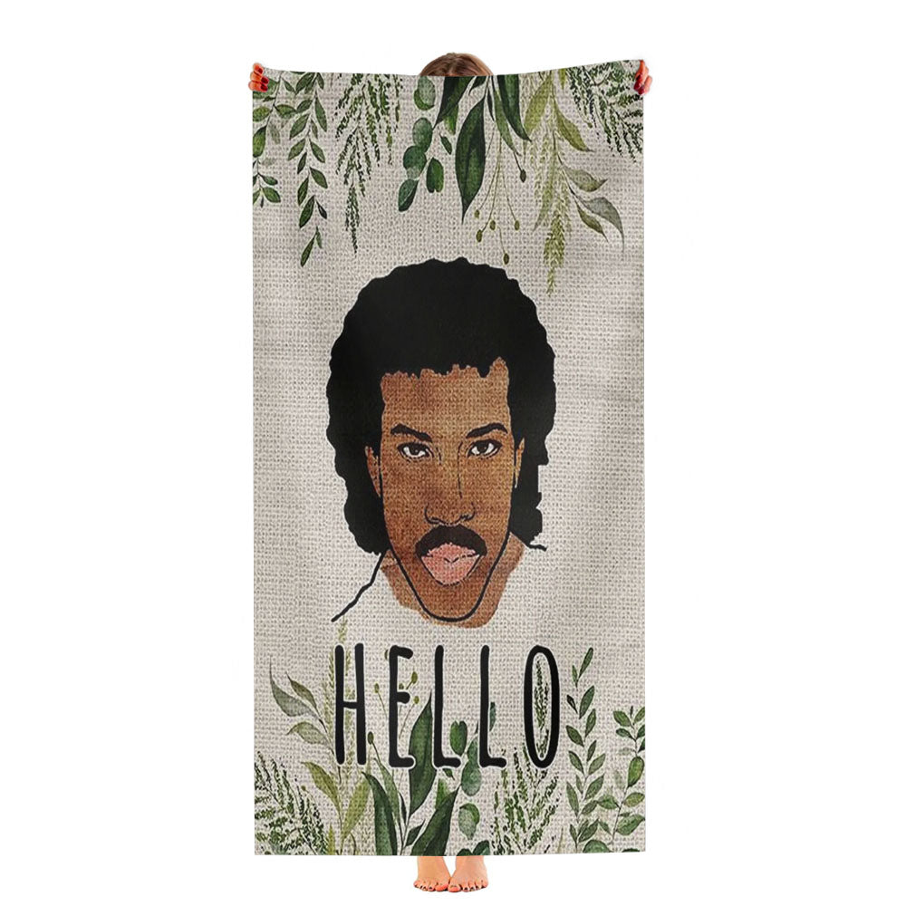 Funny Illustrated Ultra-Soft Luxury Bathroom Towels