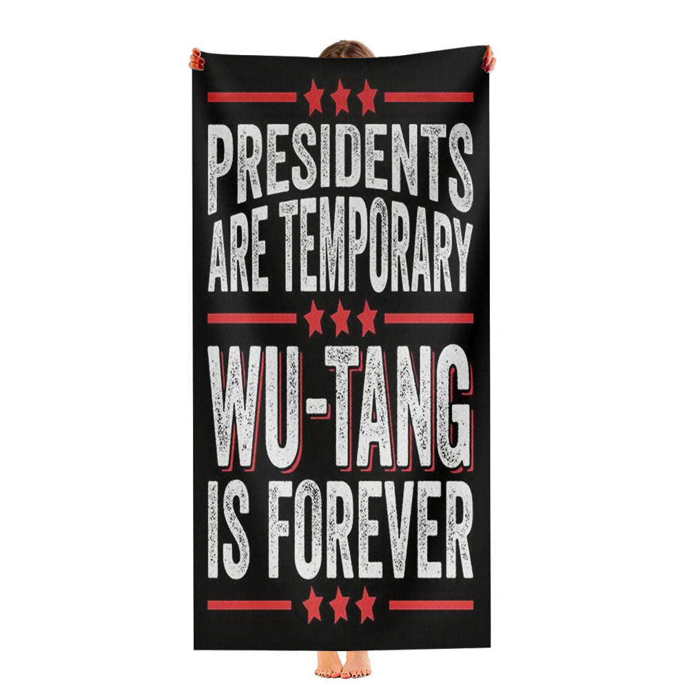 Funny Presidents Are Temporary Ultra-Soft Luxury Bathroom Towels