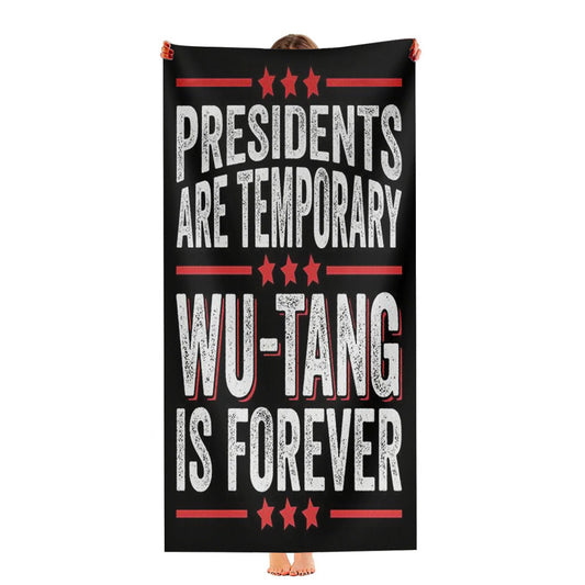Funny Presidents Are Temporary Ultra-Soft Luxury Bathroom Towels