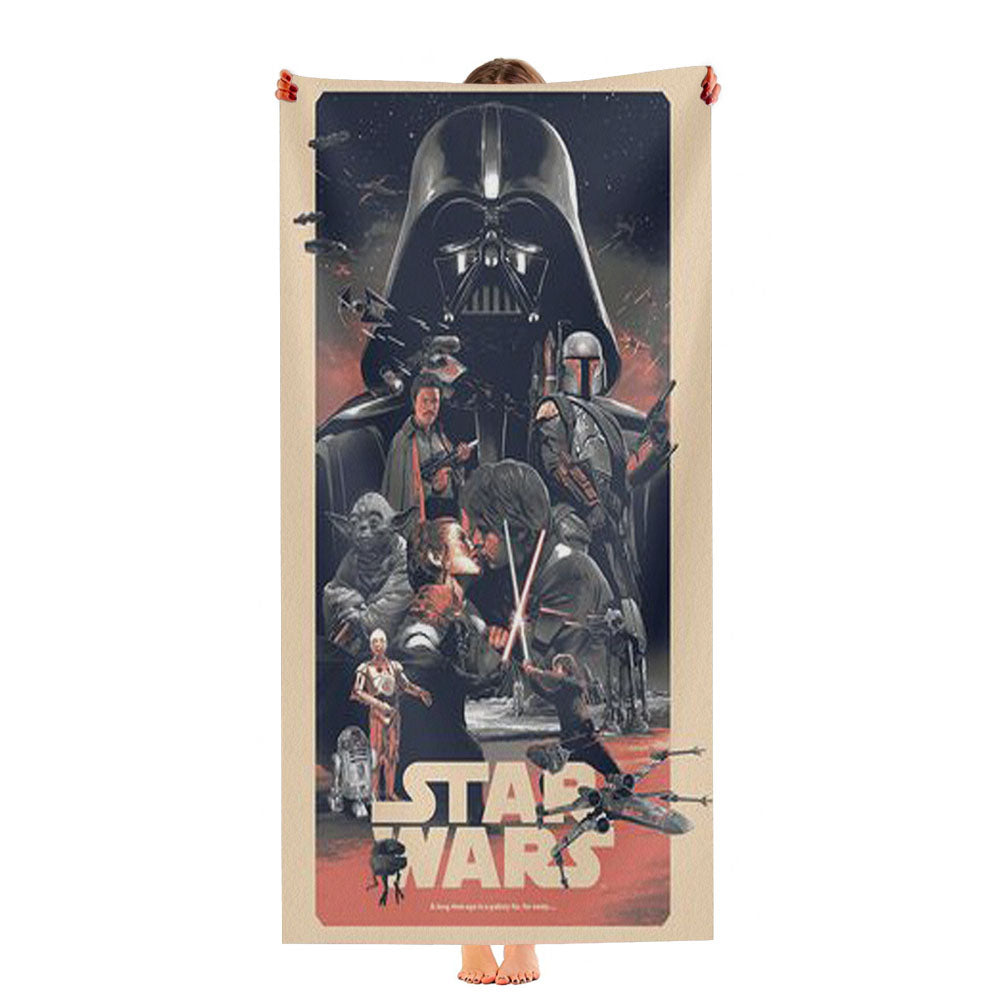 Gabz Star Wars Ultra-Soft Luxury Bathroom Towels