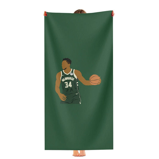 Giannis - Basketball Ultra-Soft Luxury Bathroom Towels