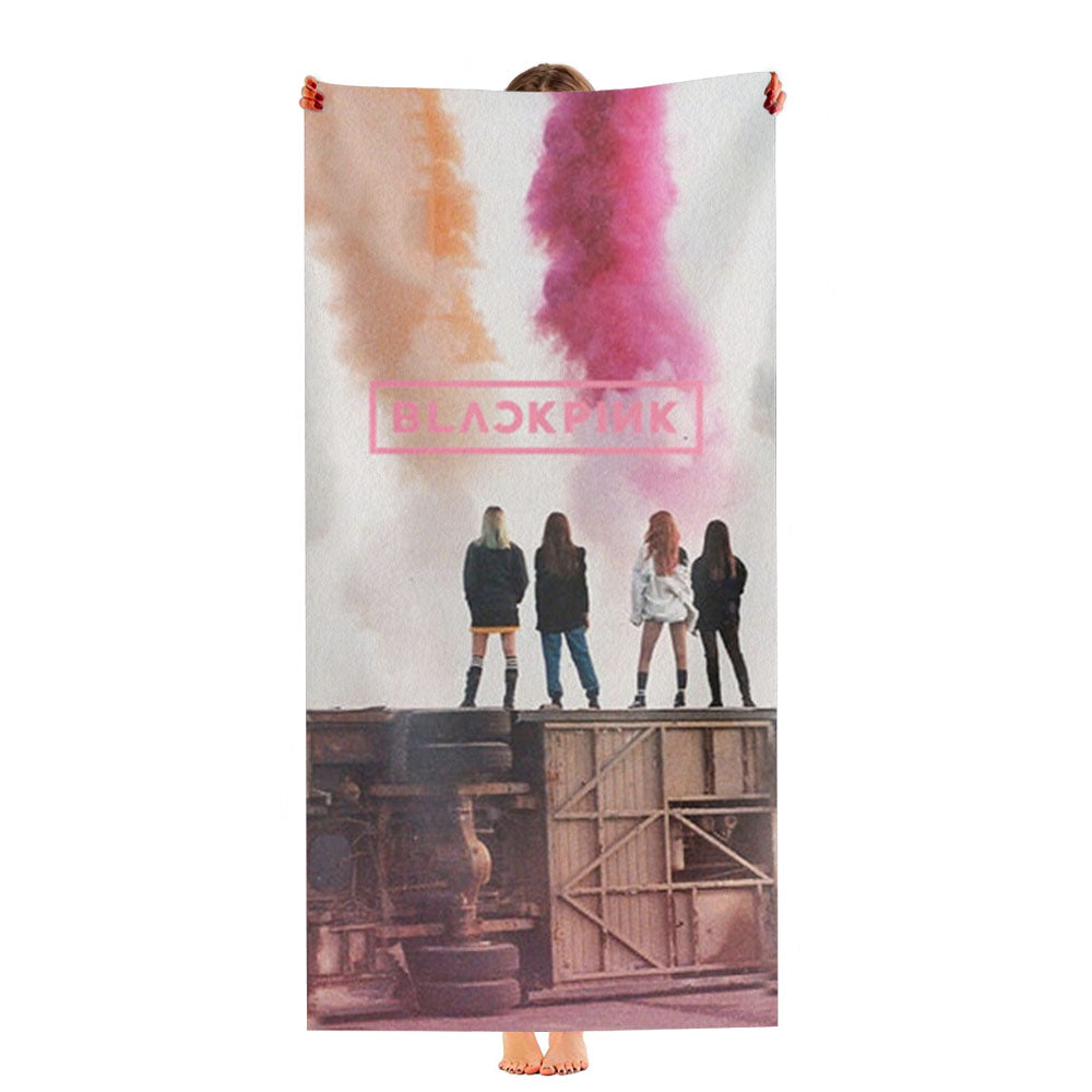 Girl K-Pop Band Girls Ultra-Soft Luxury Bathroom Towels