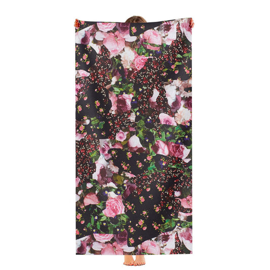 Givenchy Multicolor Floral Ultra-Soft Luxury Bathroom Towels