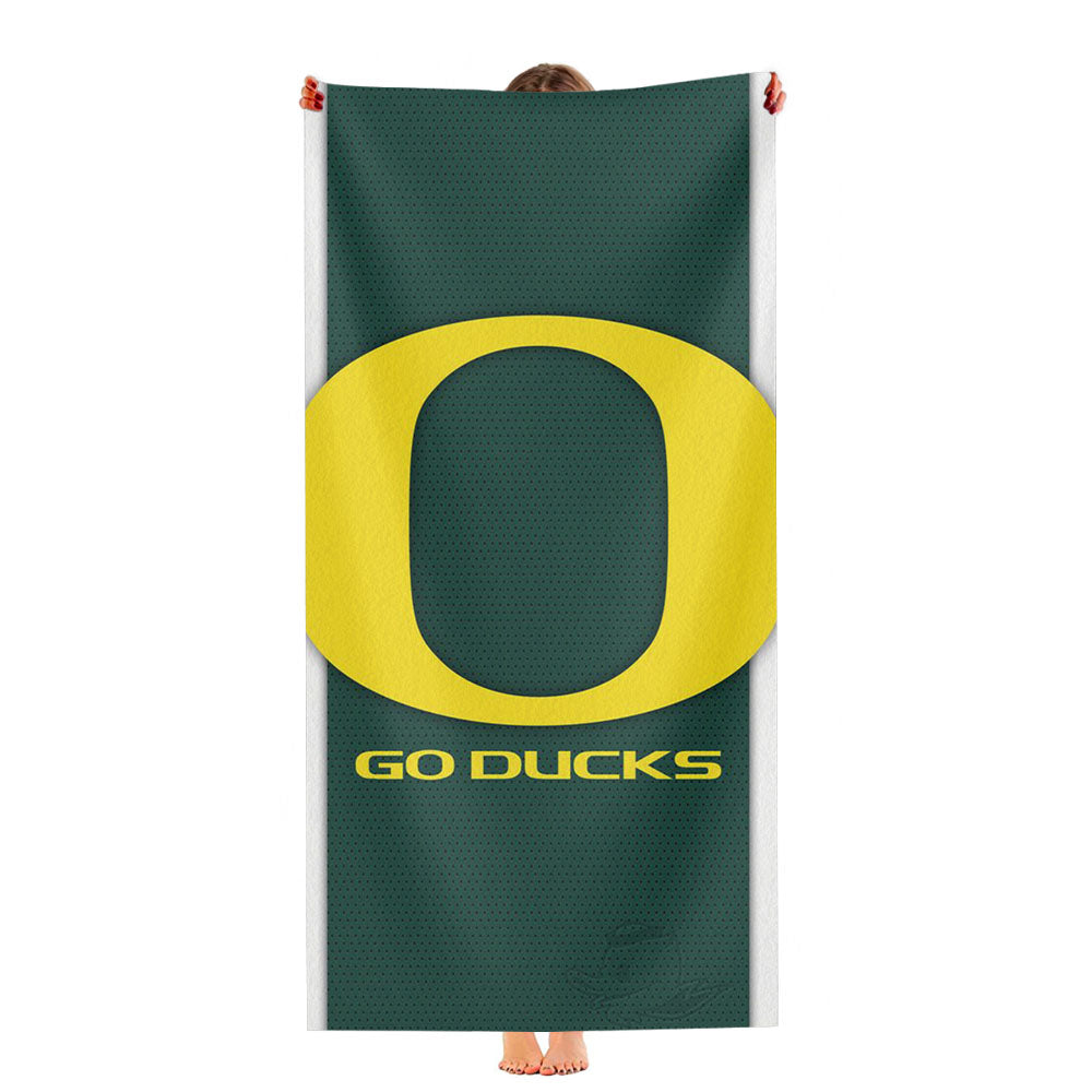 Go Duck Oregon Pattern Ultra-Soft Luxury Bathroom Towels