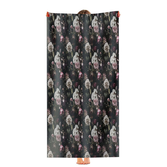 Gothic Floral Ultra-Soft Luxury Bathroom Towels