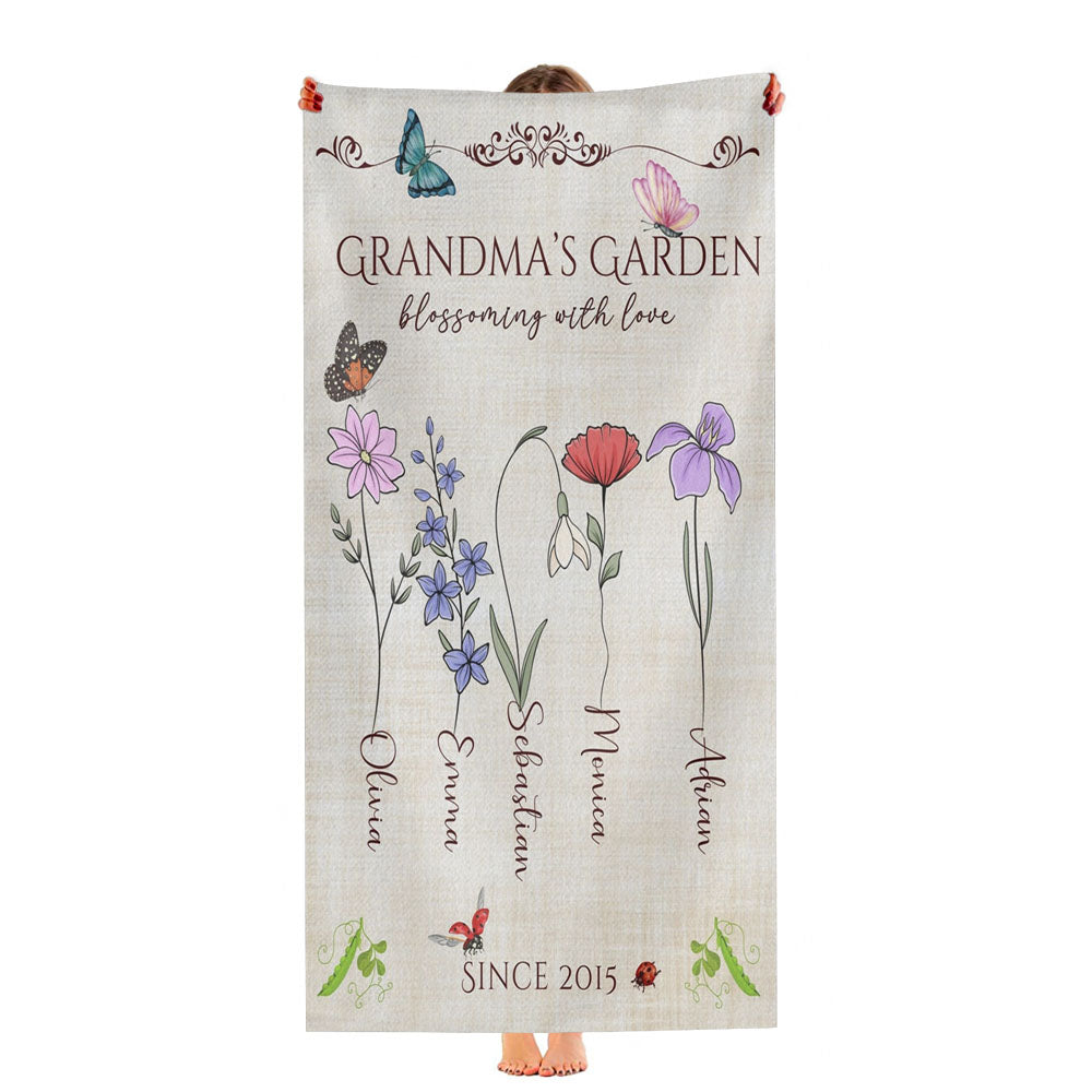 Grandma Garden Ultra-Soft Luxury Bathroom Towels