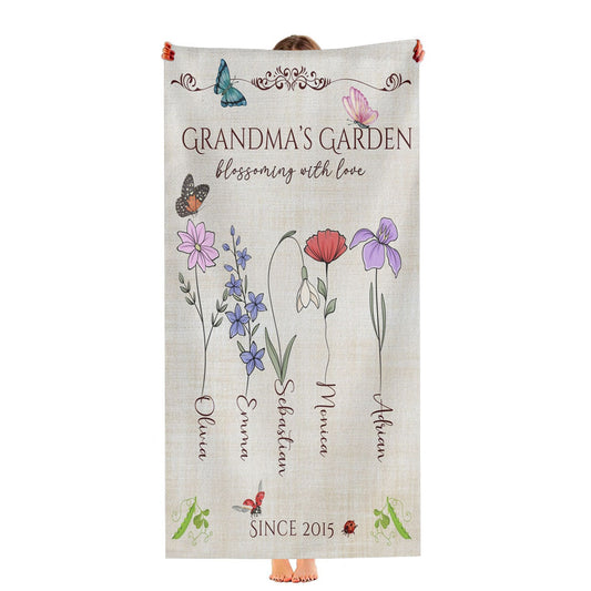 Grandma Garden Ultra-Soft Luxury Bathroom Towels