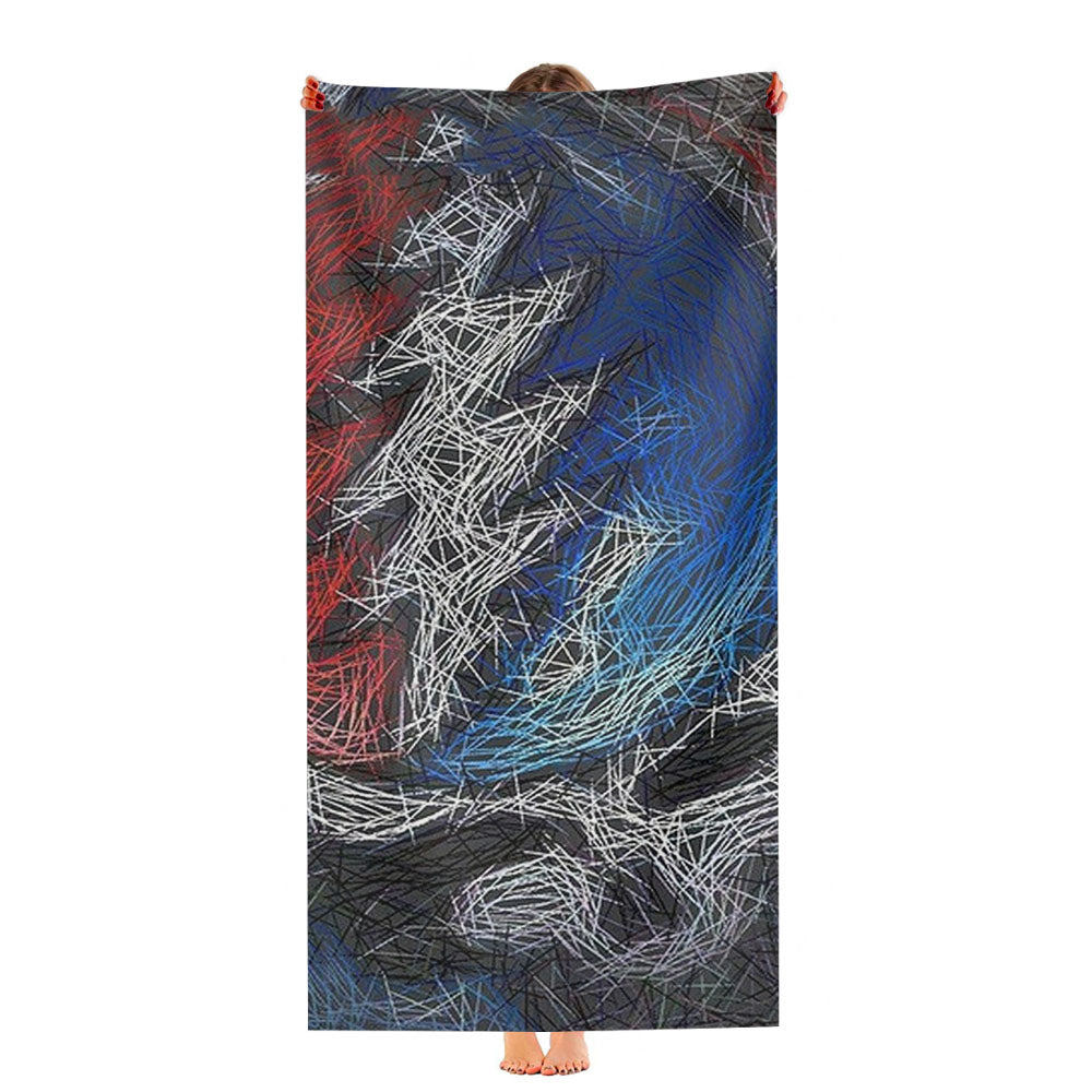 Grateful Dead Artwork Ultra-Soft Luxury Bathroom Towels