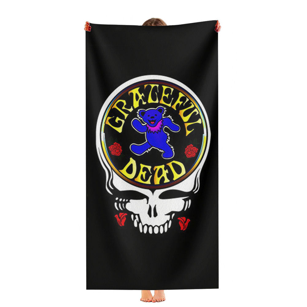 Grateful Dead Classic Rock Ultra-Soft Luxury Bathroom Towels