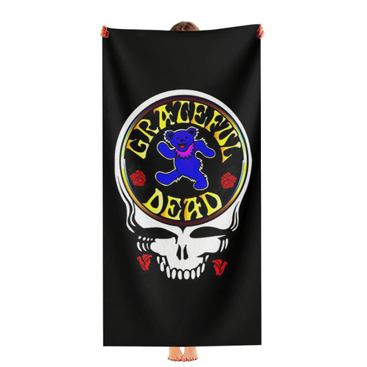 Grateful Dead Classic Rock Ultra-Soft Luxury Bathroom Towels