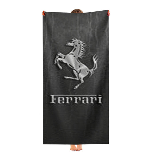 Great Ferrari Logo Ultra-Soft Luxury Bathroom Towels