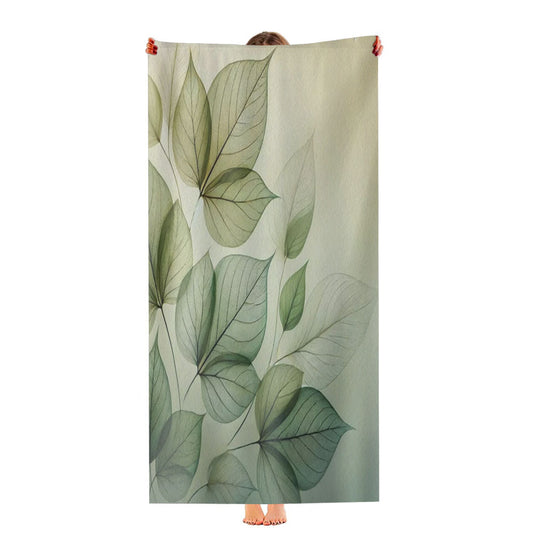 Green Leaf Ultra-Soft Luxury Bathroom Towels