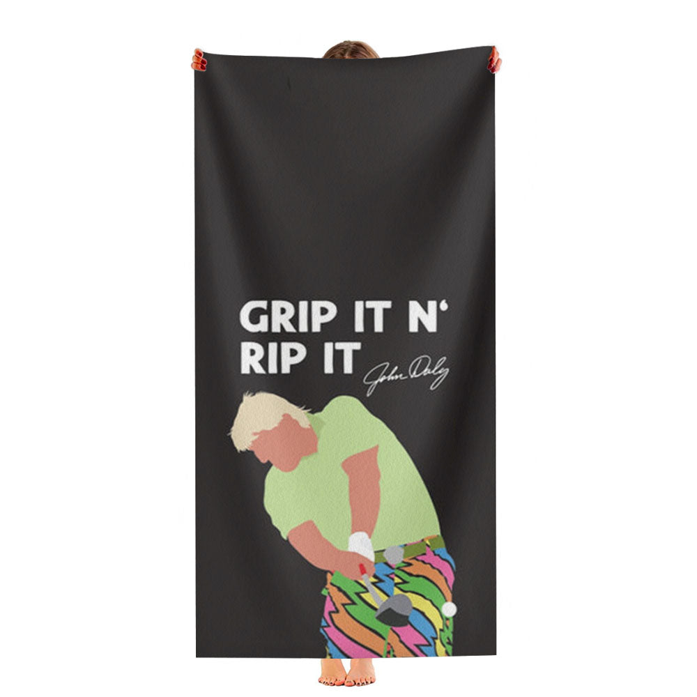 Grip It N Rip It Ultra-Soft Luxury Bathroom Towels