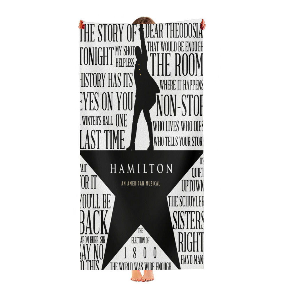 Hamilton Lyrics Ultra-Soft Luxury Bathroom Towels