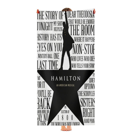 Hamilton Lyrics Ultra-Soft Luxury Bathroom Towels