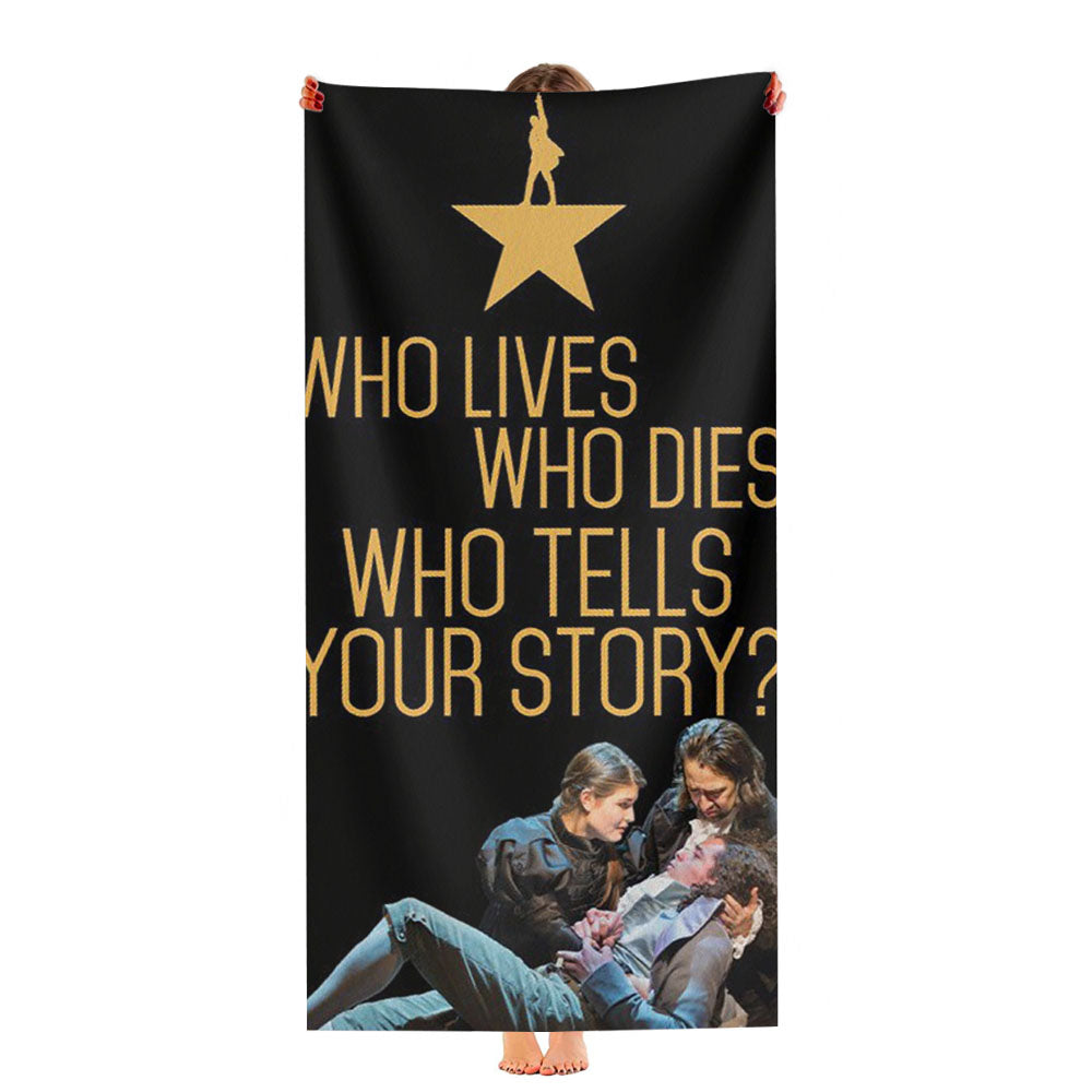 Hamilton The Musical Dies Ultra-Soft Luxury Bathroom Towels