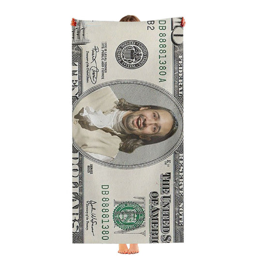 Hamilton The Ten Dollar Founding Father Ultra-Soft Luxury Bathroom Towels