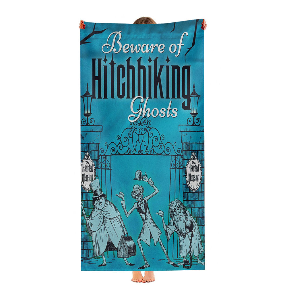 Haunted Mansion Hitchhiking Ghosts Ultra-Soft Luxury Bathroom Towels