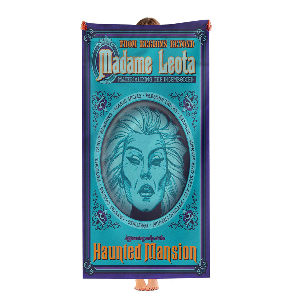 Haunted Mansion Madame Leota Disney Ultra-Soft Luxury Bathroom Towels
