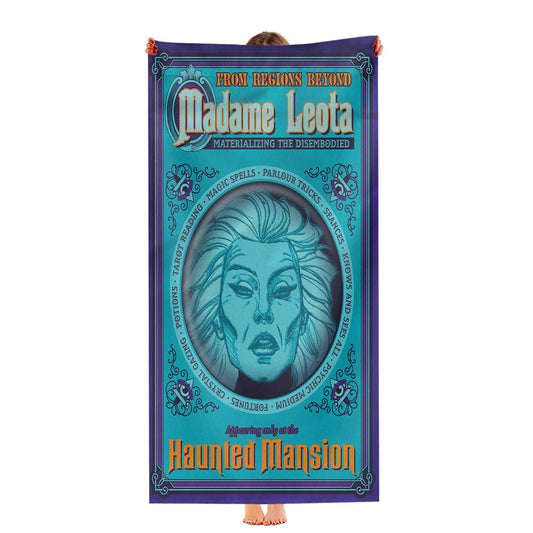 Haunted Mansion Madame Leota Disney Ultra-Soft Luxury Bathroom Towels
