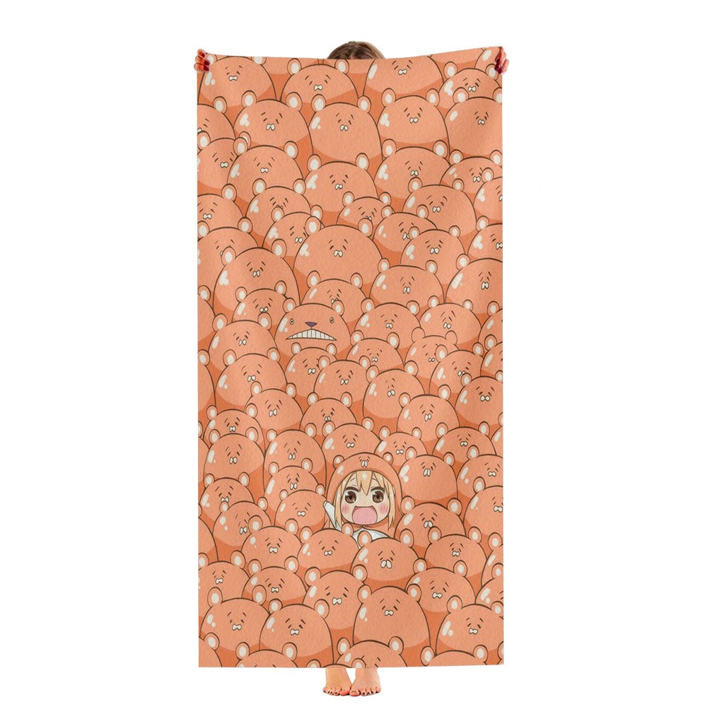 Himouto! Umaru-Chan Pattern Ultra-Soft Luxury Bathroom Towels