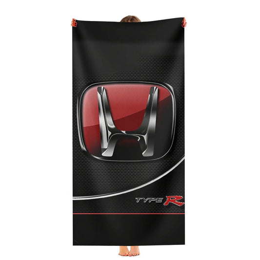 Honda Type R Logo Ultra-Soft Luxury Bathroom Towels