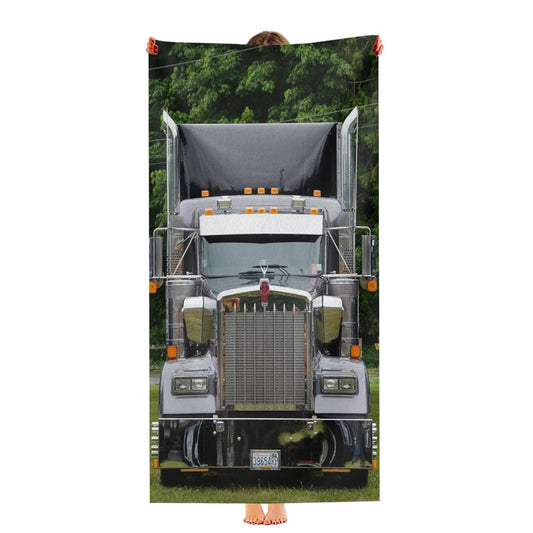 Hot Kenworth Truck W900 T680 Fit Ultra-Soft Luxury Bathroom Towels
