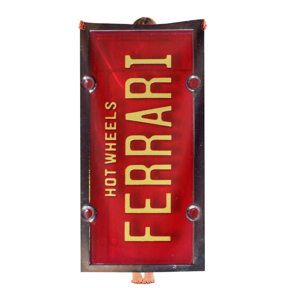 Hot Wheels Ferrari Ultra-Soft Luxury Bathroom Towels
