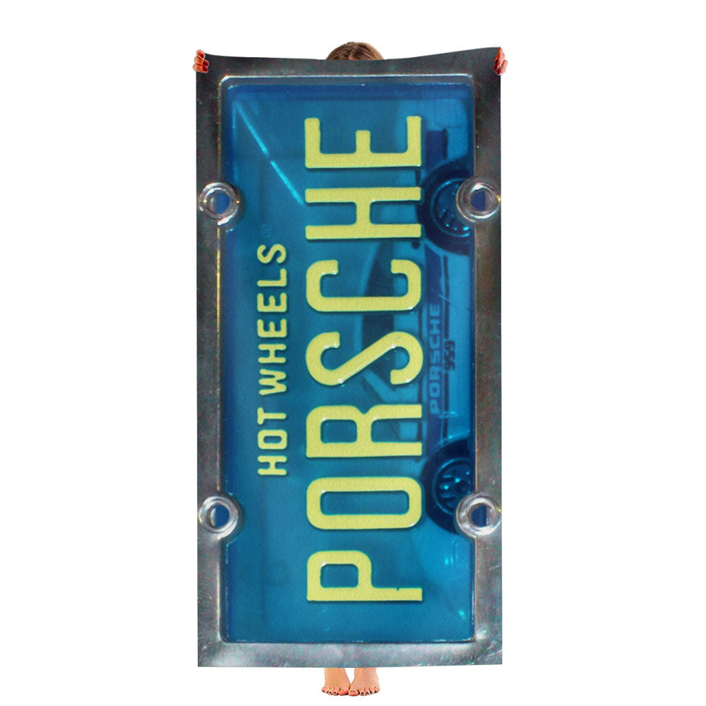 Hot Wheels Porsche Ultra-Soft Luxury Bathroom Towels