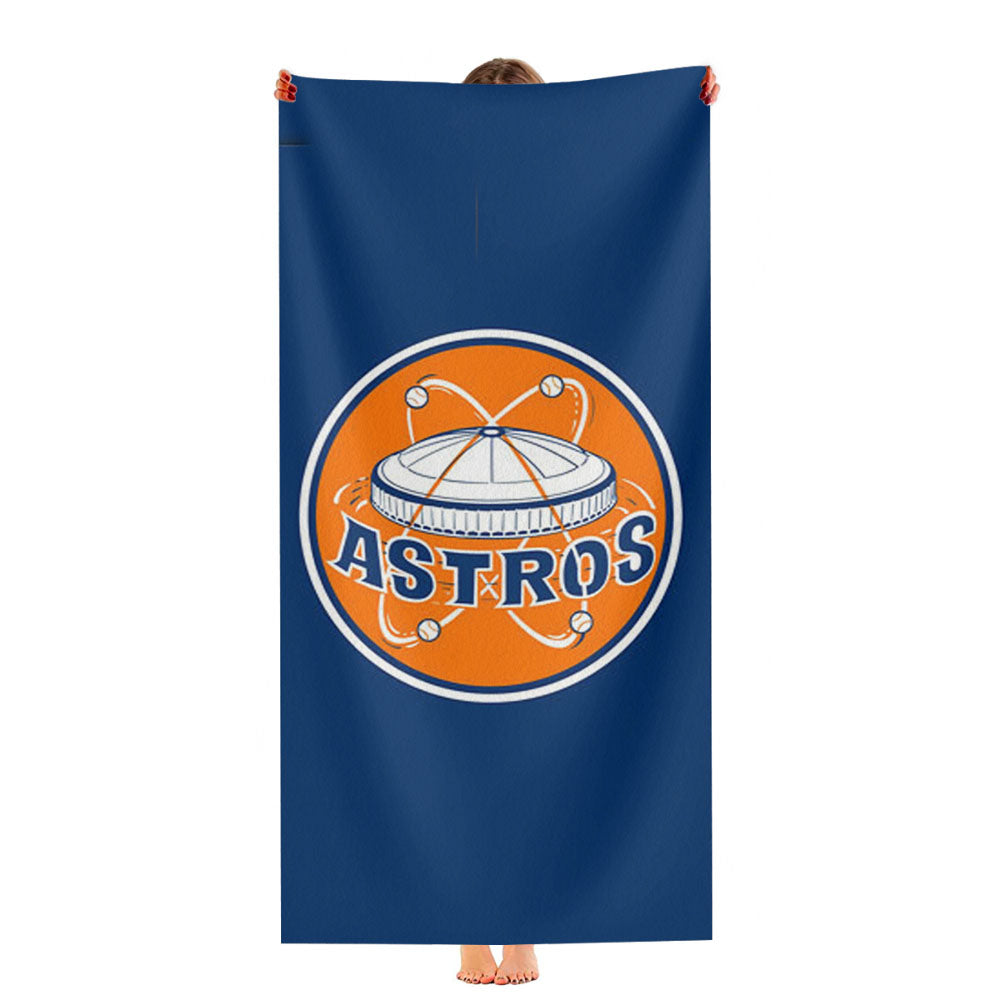 Houston Astros Logo Ultra-Soft Luxury Bathroom Towels