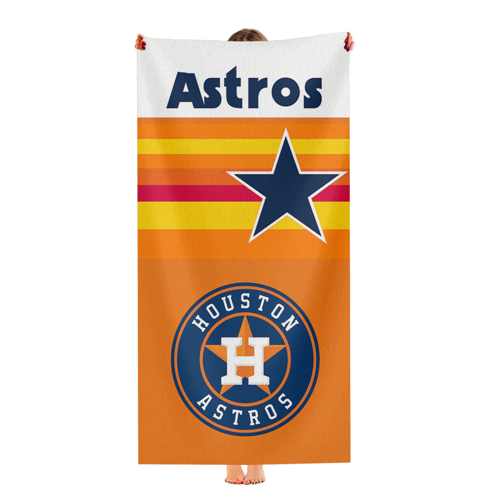 Houston Astros Mlb Ultra-Soft Luxury Bathroom Towels