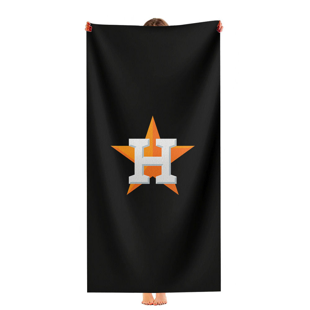 Houston Astros Wallp Ultra-Soft Luxury Bathroom Towels