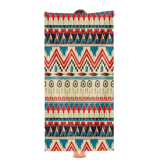 Hypebeas Pattern Tattoo Ultra-Soft Luxury Bathroom Towels