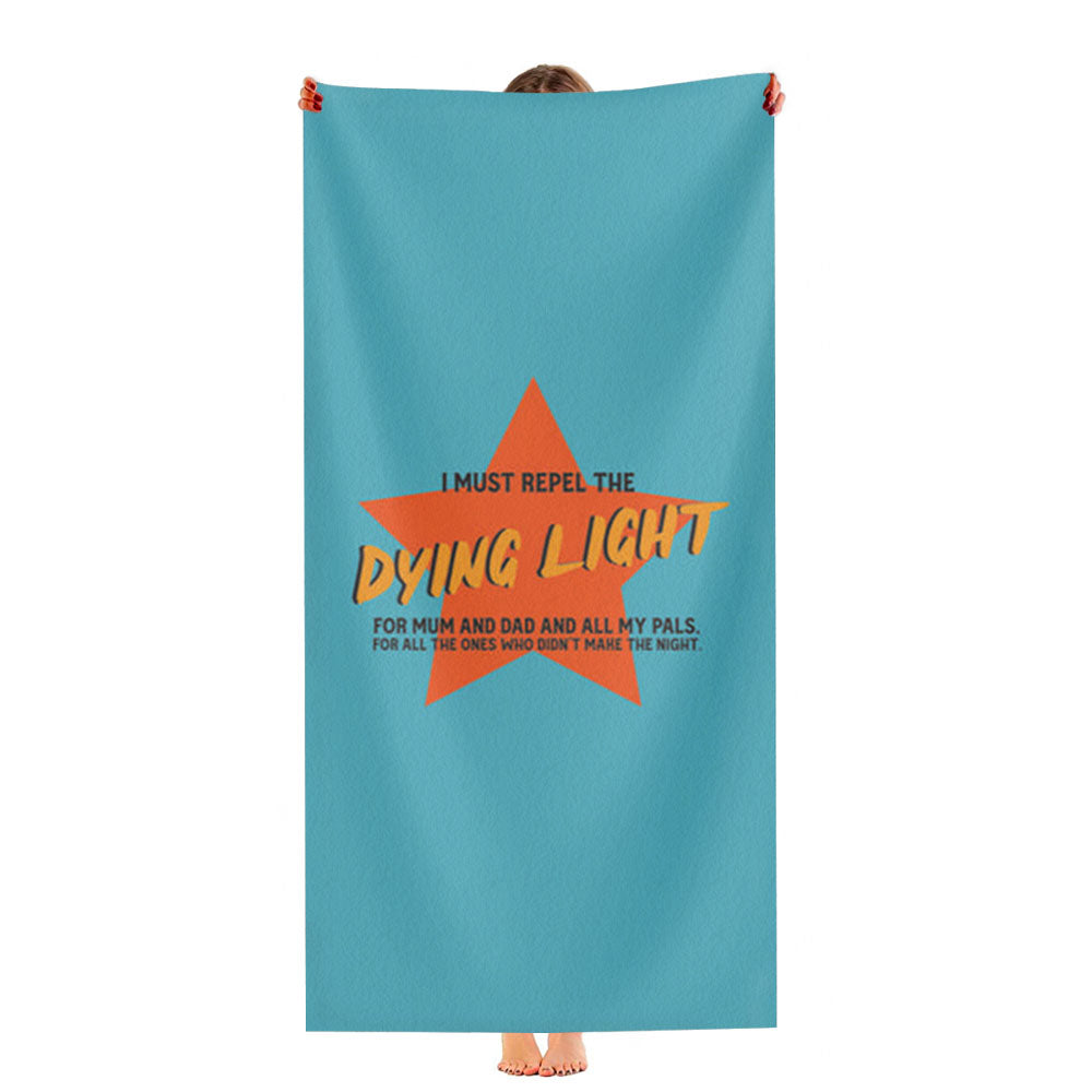 I Must Repel The Dying Light - Fender Ultra-Soft Luxury Bathroom Towels