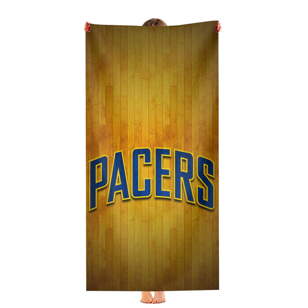Indiana Pacers Hardwood 2 Ultra-Soft Luxury Bathroom Towels