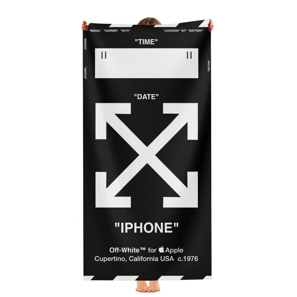 Iphone Off White Ultra-Soft Luxury Bathroom Towels