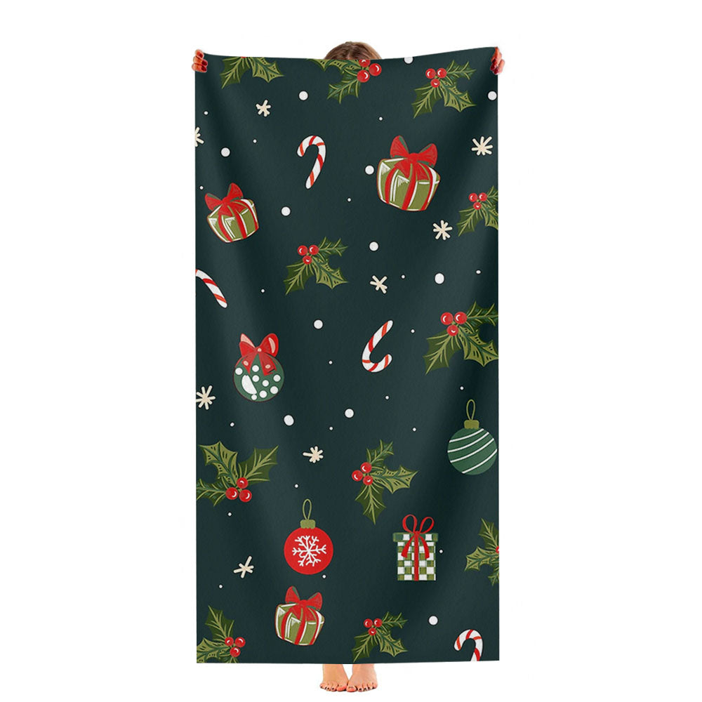 It'S Christmas Time Ultra-Soft Luxury Bathroom Towels