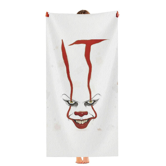 It The Clown Pennywise Ultra-Soft Luxury Bathroom Towels